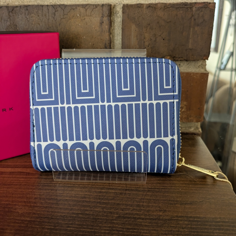 Trina Turk Blue and White Wallet - Picture 2 of 10